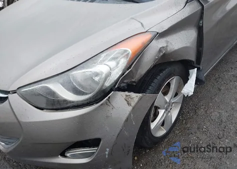 2013 Hyundai Elantra Gls из США, поврежденный, VIN 5NPDH4AE9DH391489